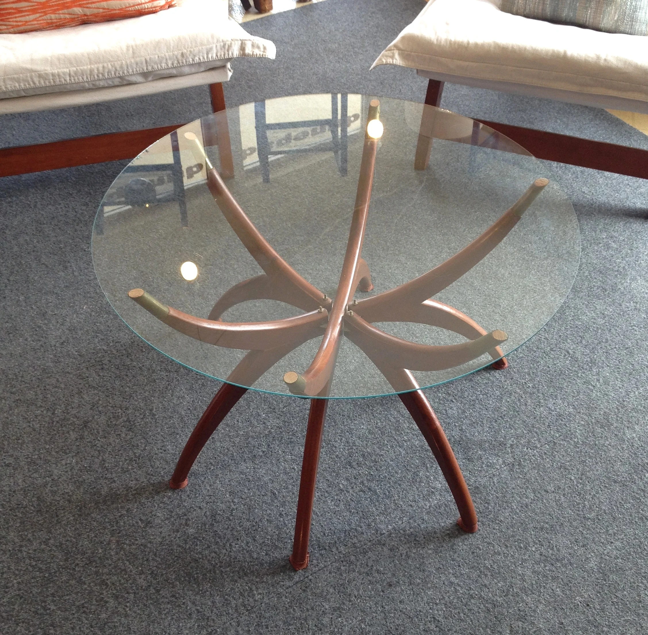 Moroccan Style Spider Leg Coffee Table Dunepad