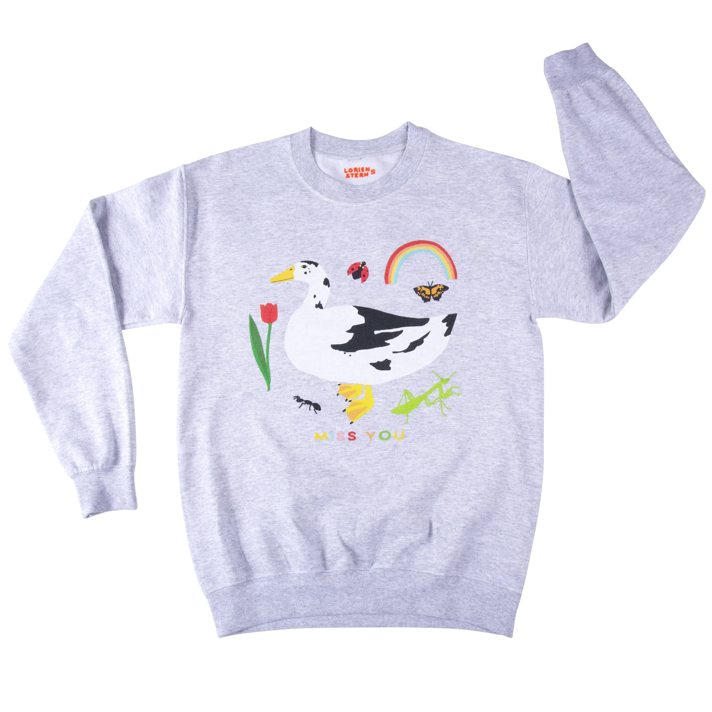 Miss You Ice Cream Crewneck Sweatshirt — LORIEN STERN