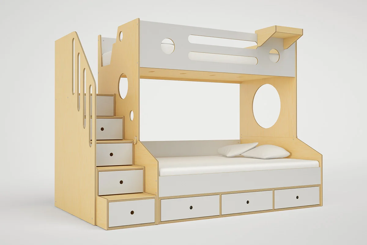 Marino Bunk Bed Twin Over Full Casa Kids