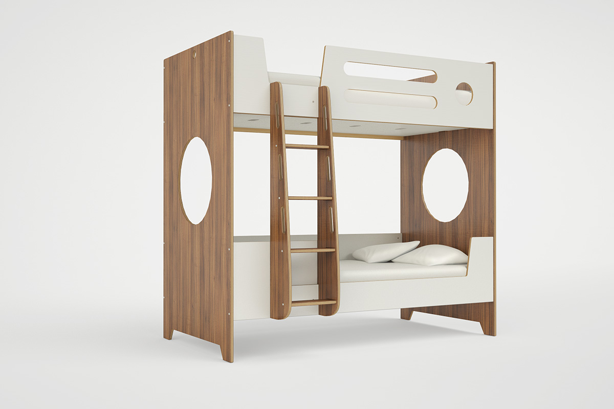 Marino Bunk Bed With Ladder Casa Kids