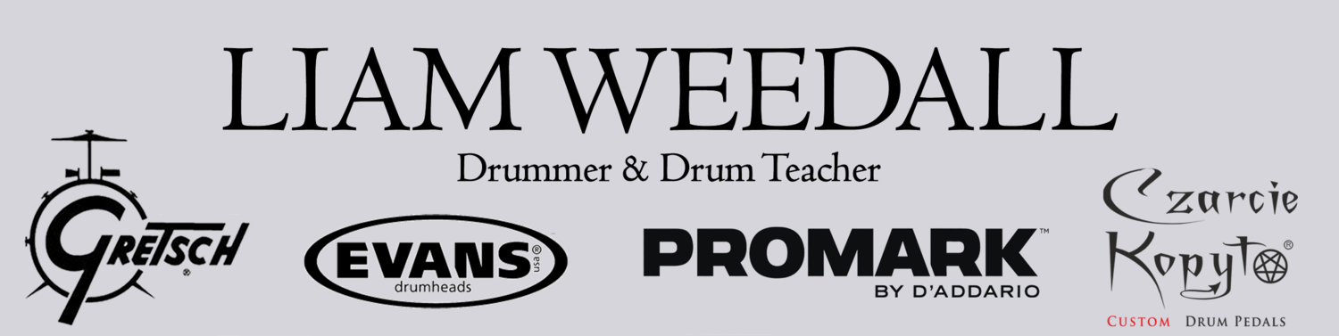 Liam Weedall - Drummer & Drum Teacher