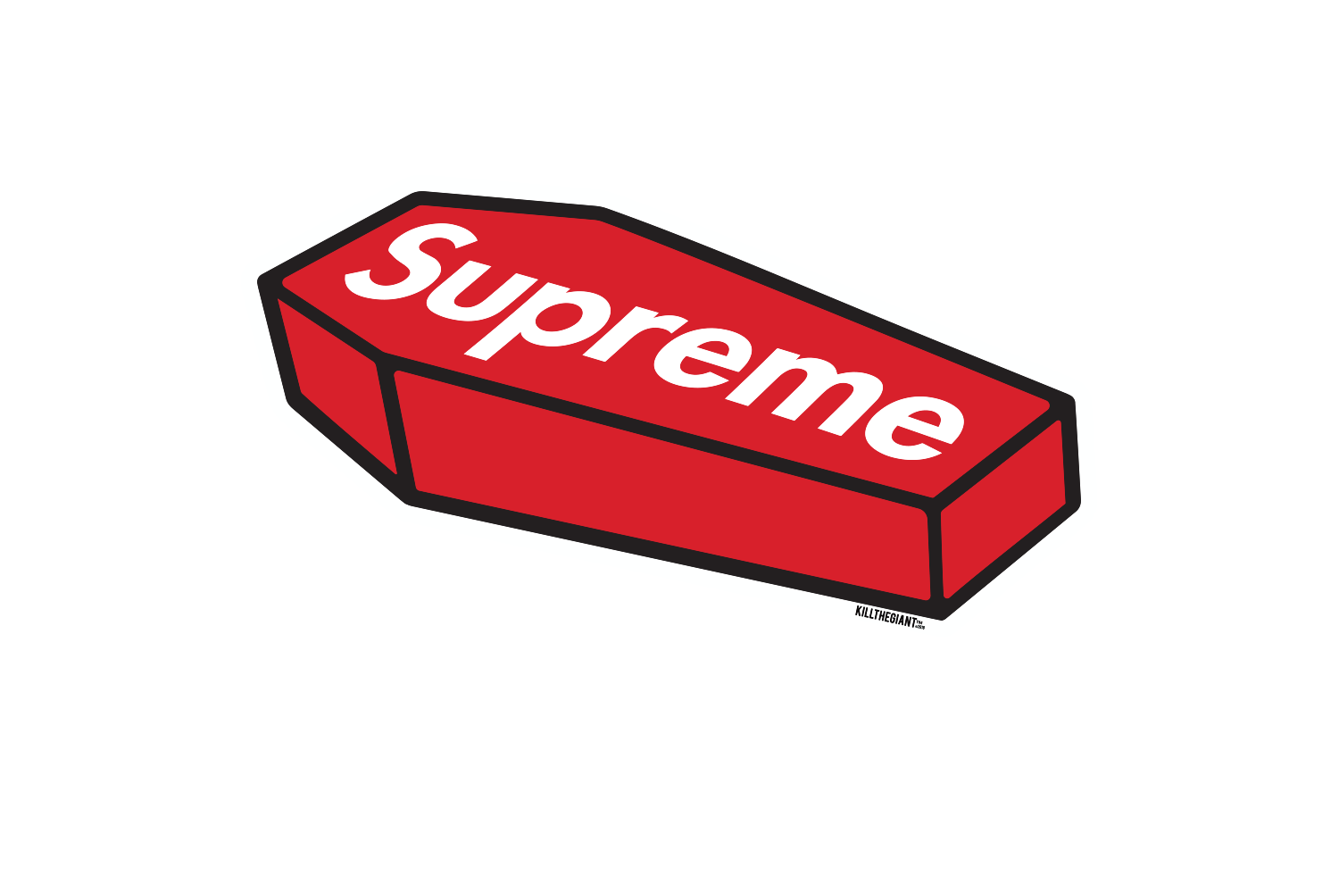 Coffin Supreme Sticker — KILLTHEGIANT™