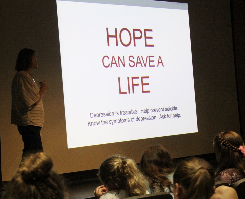 Marana stresses how “hope” can save a life.
