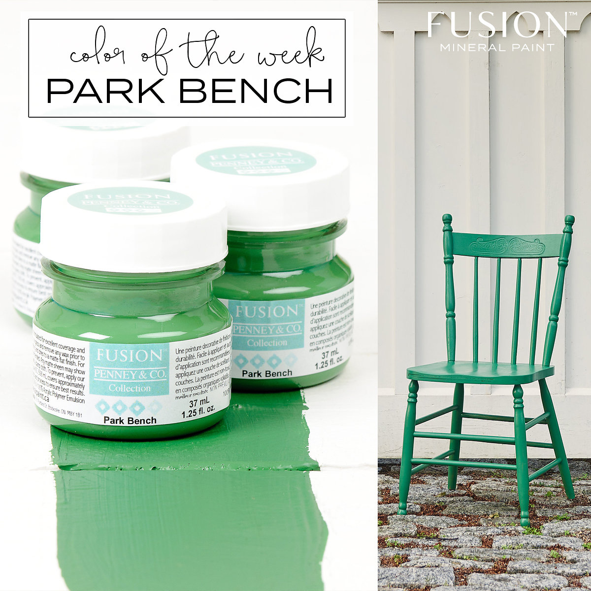 Park Bench Mango Reclaimed