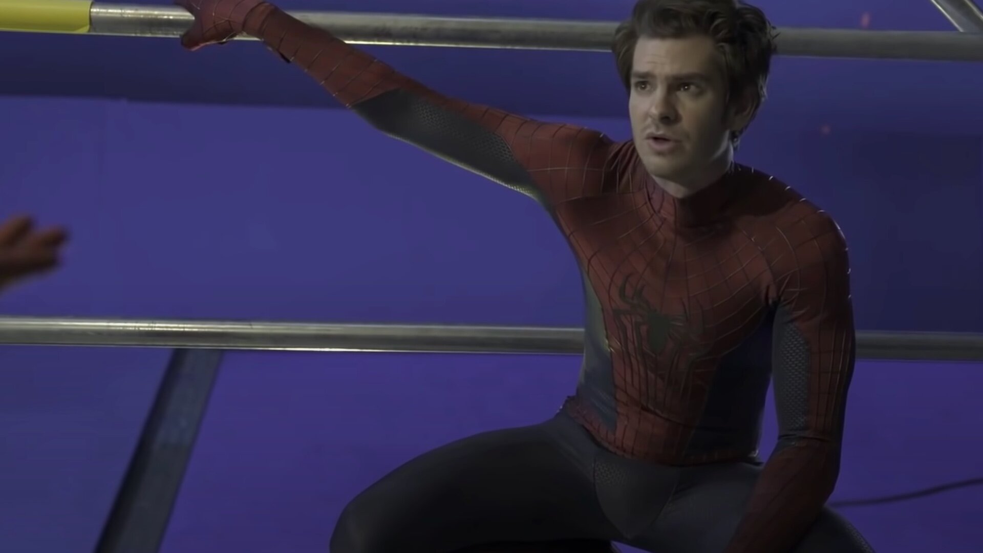 That Leaked Video Of Andrew Garfield On The Set Of Spider Man No Way