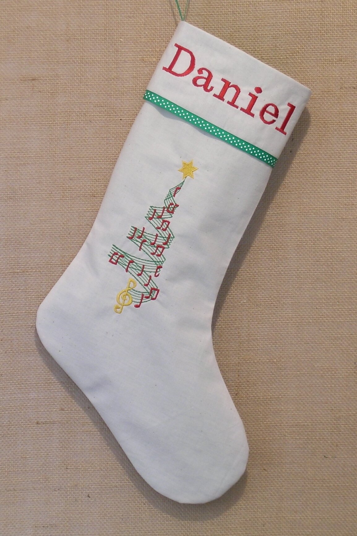 music stocking