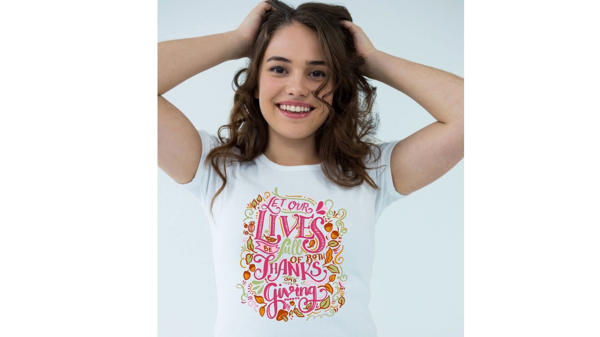 Let Our Lives Be Full Thanks and Giving T-shirt debbiewendell.com