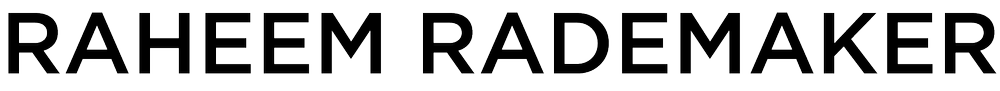Raheem Rademaker's Portfolio