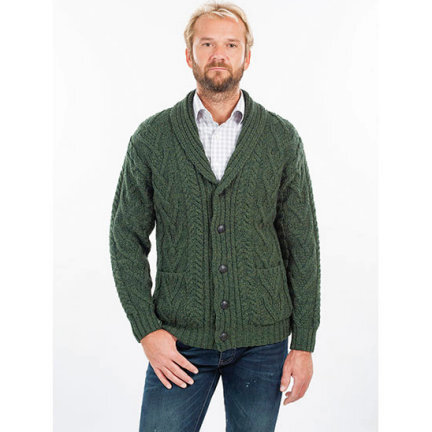 Irish Sweater-Army Green