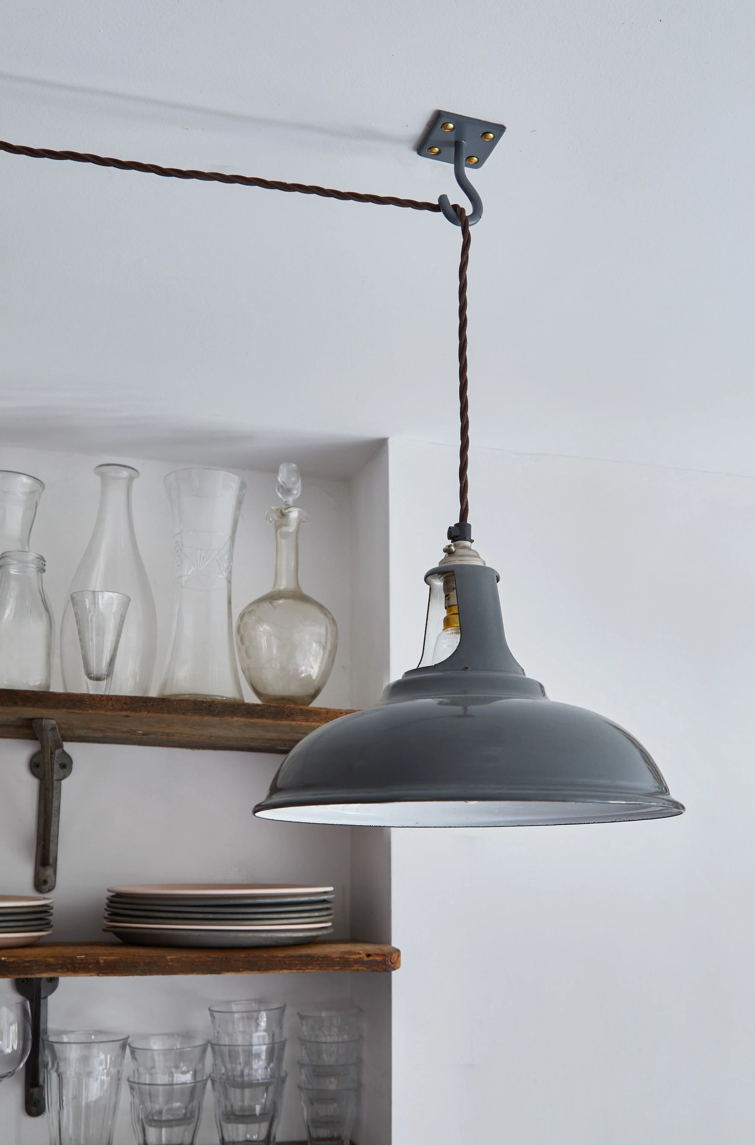 Ceiling Hook Pantone 425 Mark Lewis Interior Design