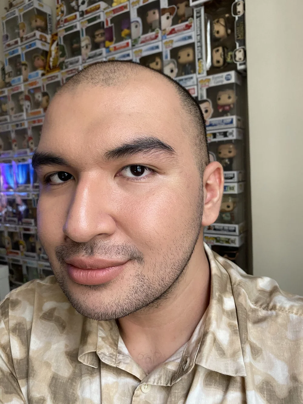 One layer of Active Skin Tint in Hazel