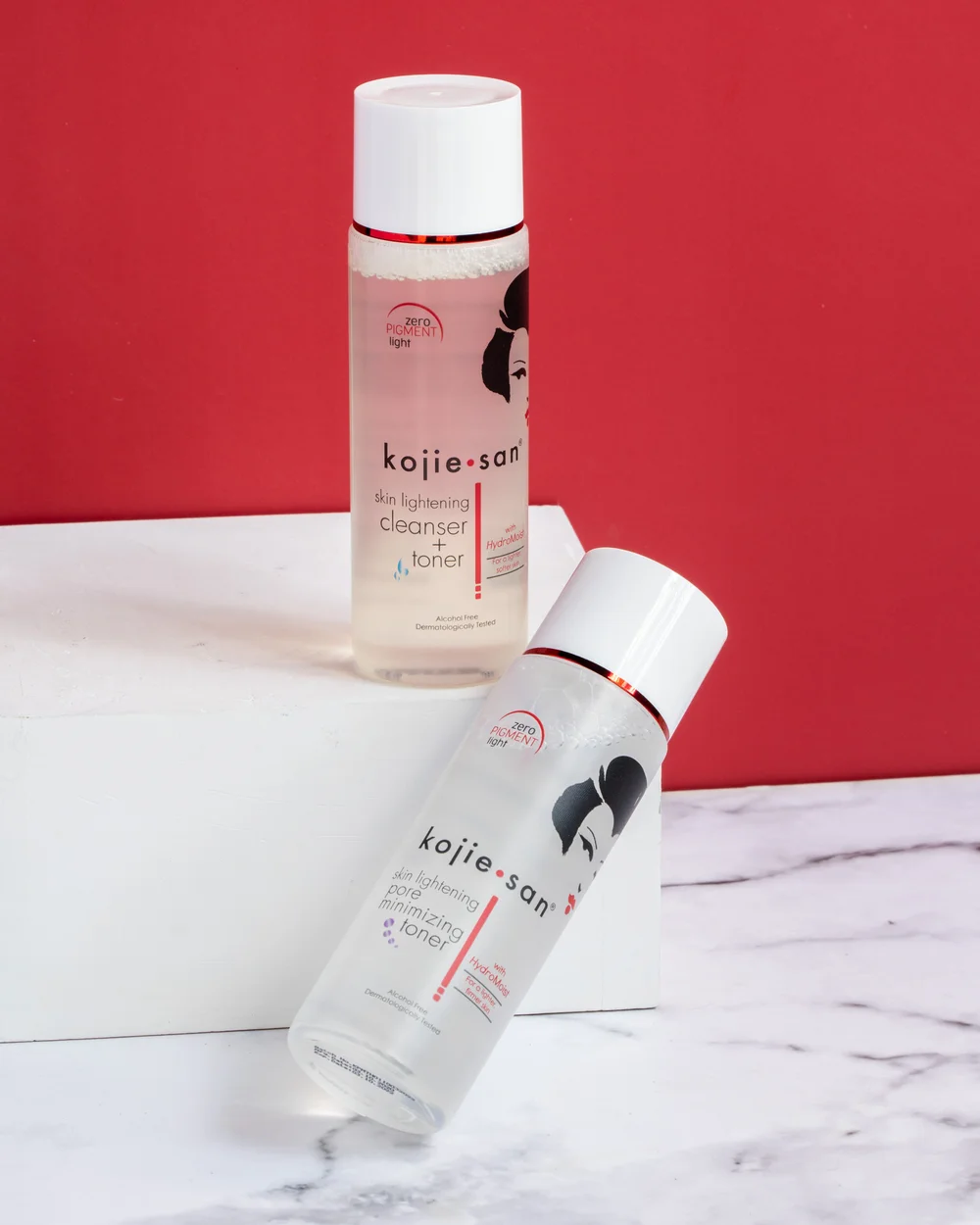 Kojie.san Skin Lightening Cleanser + Toner 100ml & Kojie.san Skin Lightening Pore Minimizing Toner 100ml
