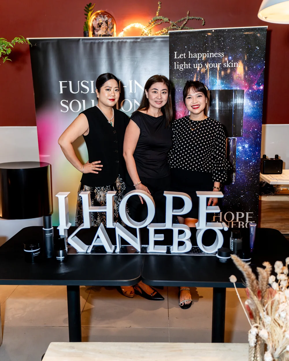 Liz Lanuzo, Jocelyn Uy, and Nikki Tiu