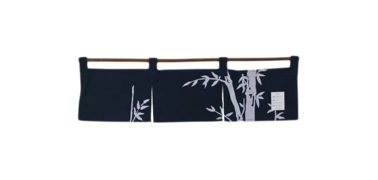 Japanese Noren Bamboo 33 5 X 9 75 Seito New York