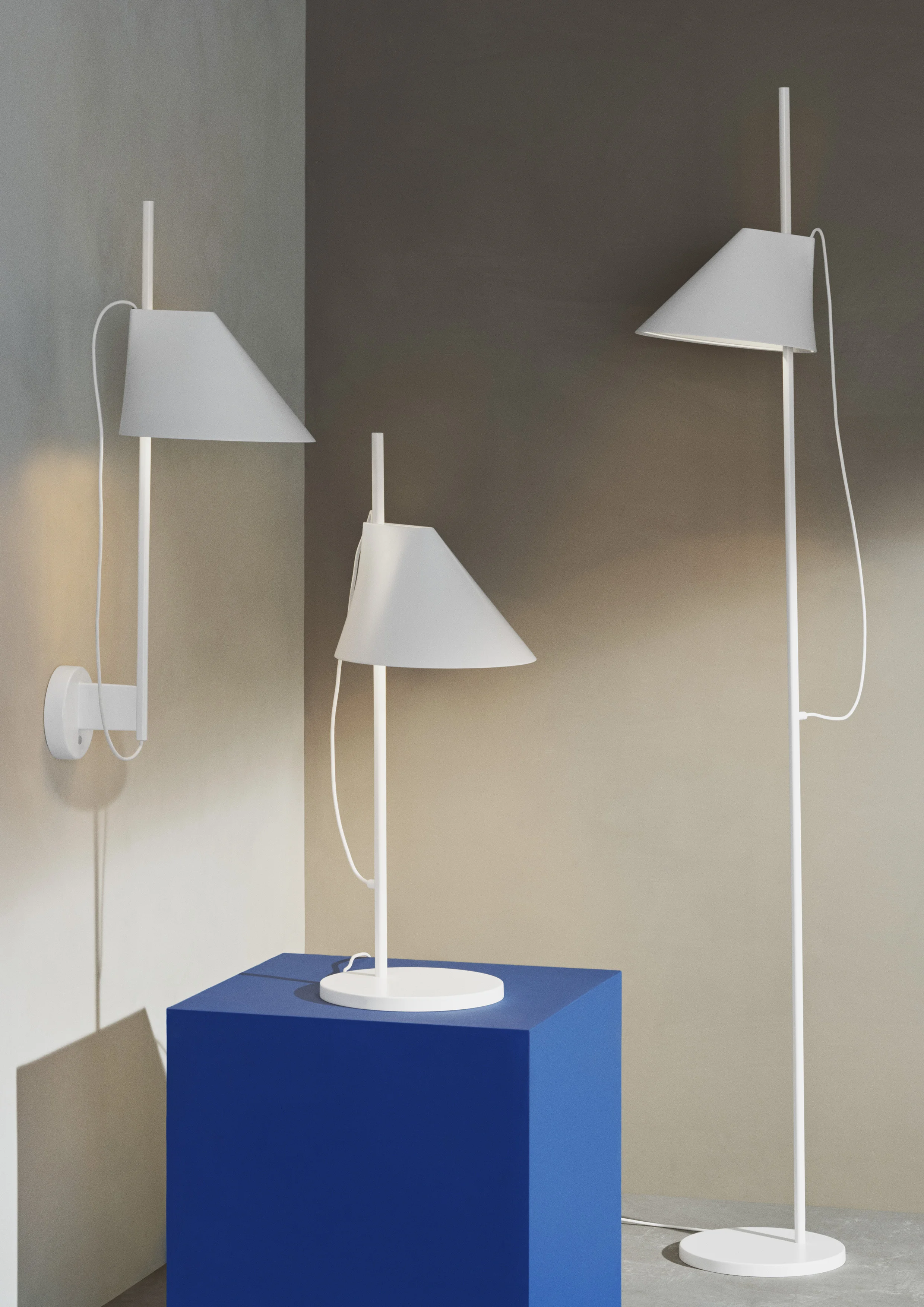 Gamfratesi White Yuh Floor Lamp For Louis Poulsen Two Enlighten