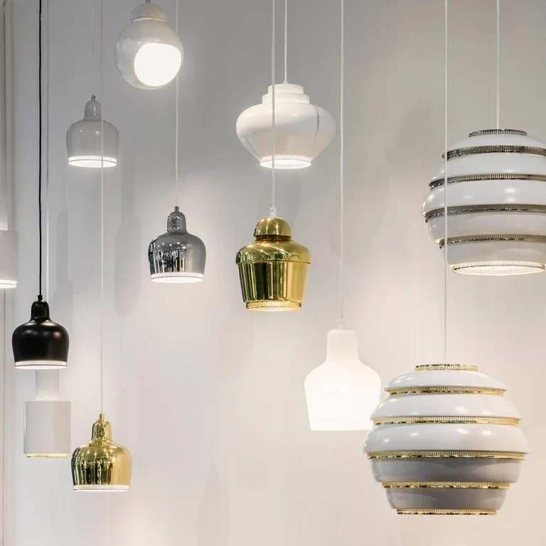 Alvar Aalto A330s Golden Bell Br Pendant Light For Artek Alvar Aalto A330s Golden Bell Br