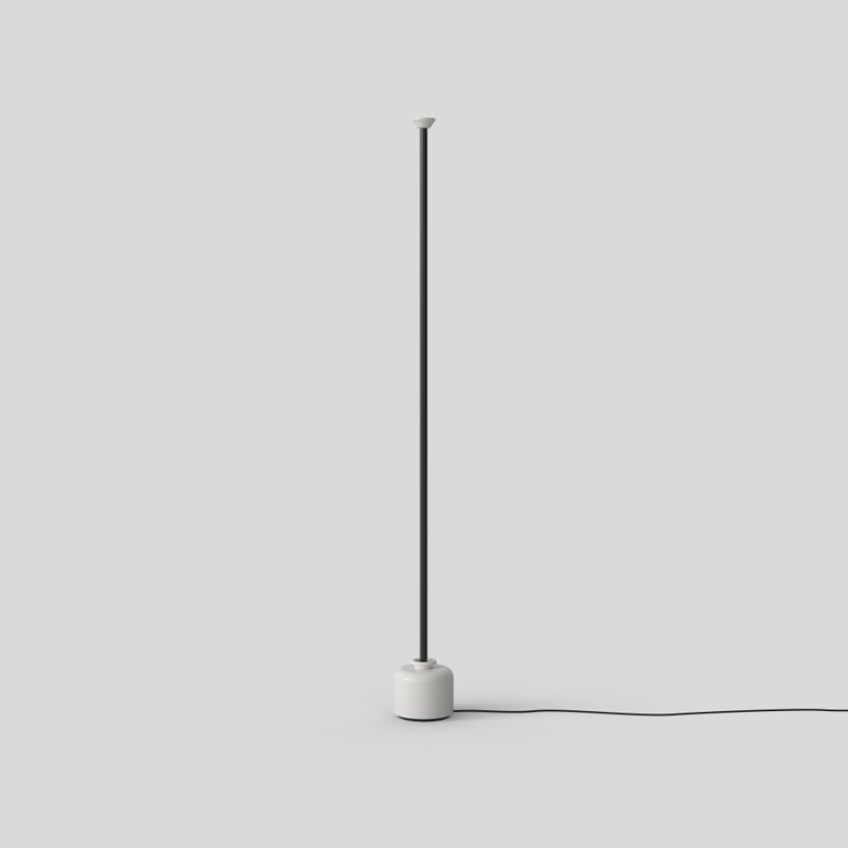 Large Model 1095 Floor Lamp By Gino Sarfatti Two Enlighten