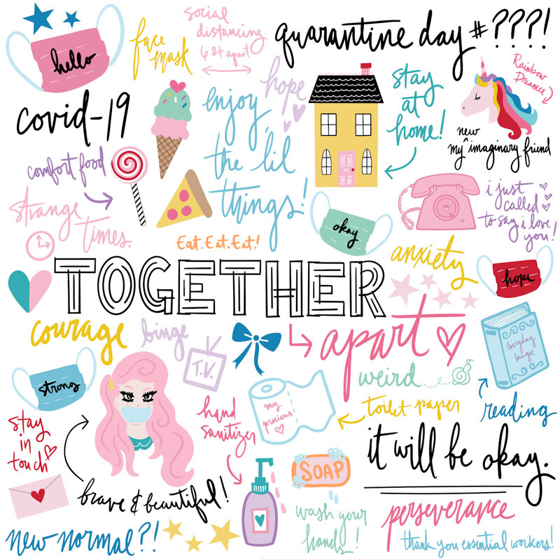 Together-Apart - Scrapbook Kit — Andrea Bethke