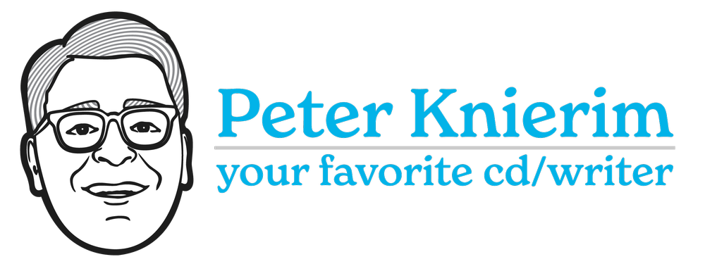 Peter Knierim, your favorite cd/writer