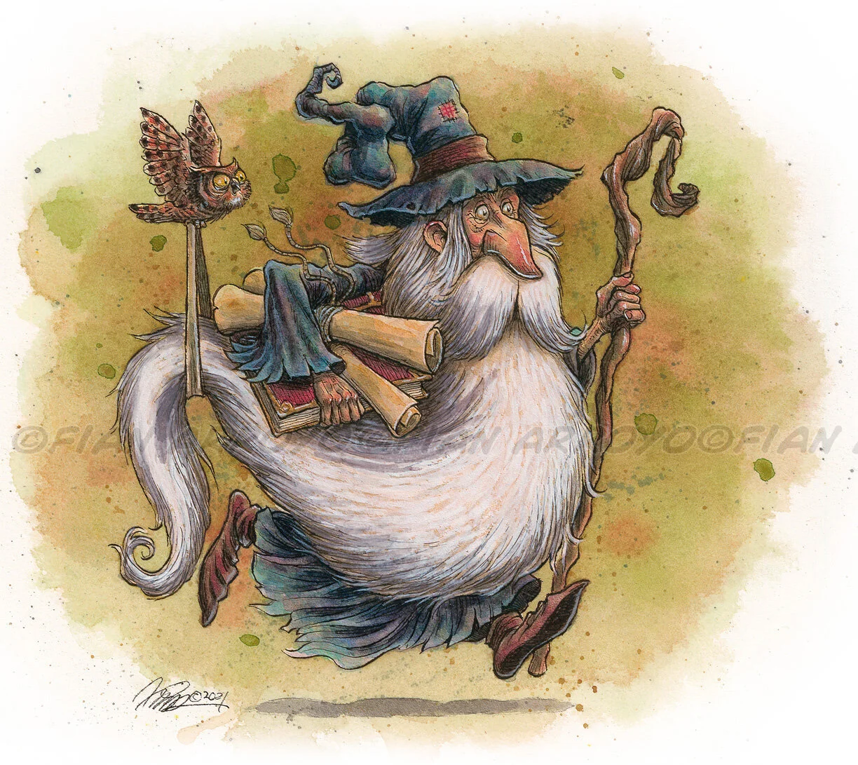 Merlin Realized His Library Magic books Were 200 Years Overdue Merlin Realized His Library Magic books Were 200 Years Overdue