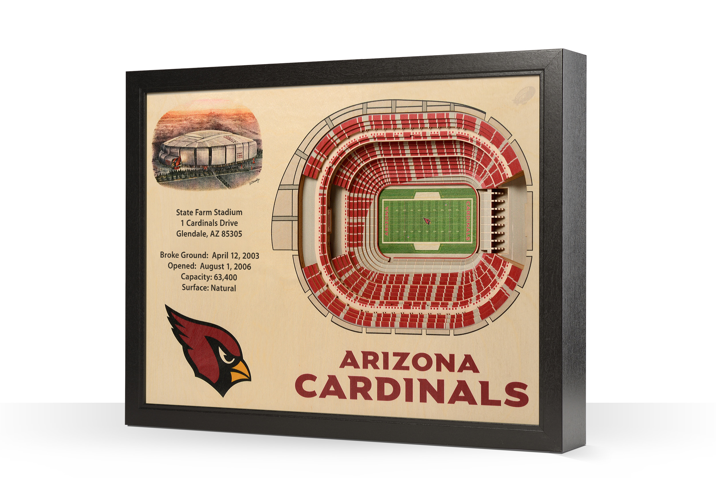 Arizona Cardinals Stadium 3d Seating Chart