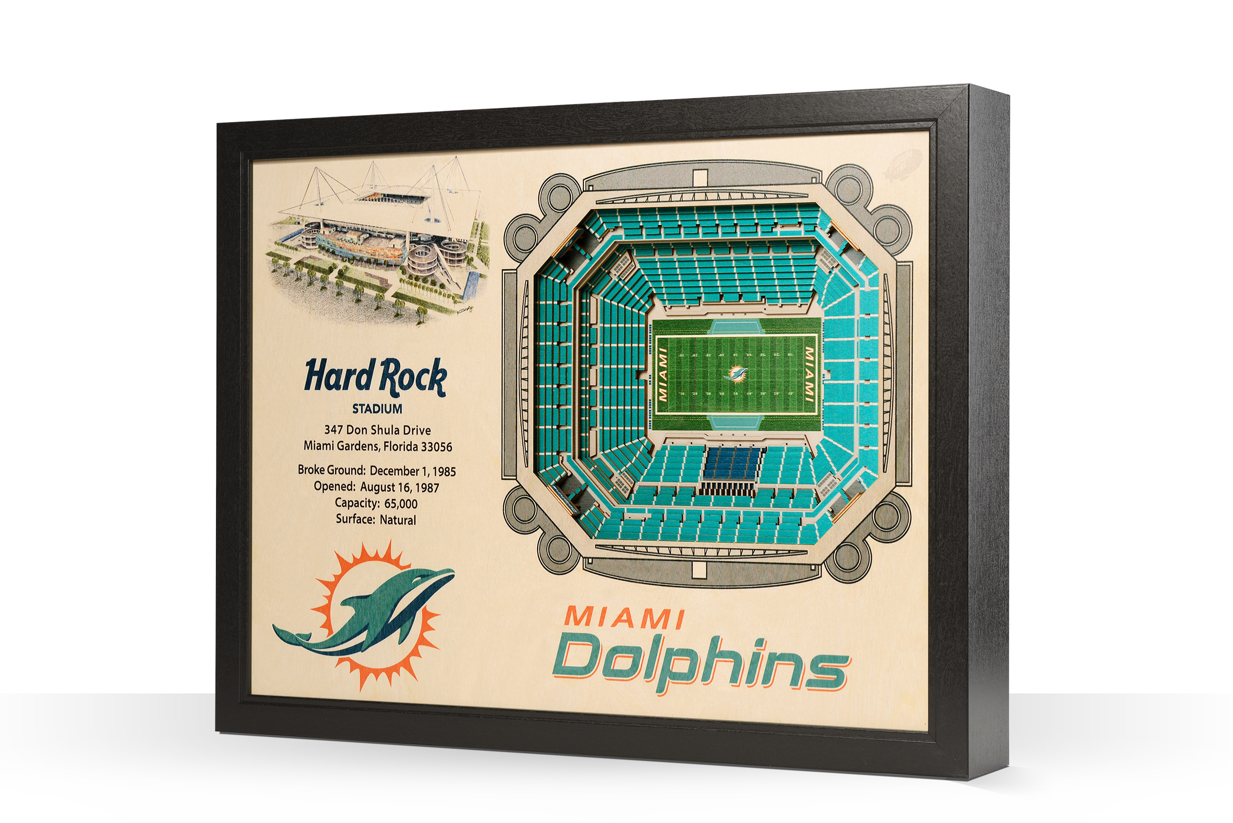 Dolphins 3d Seating Chart