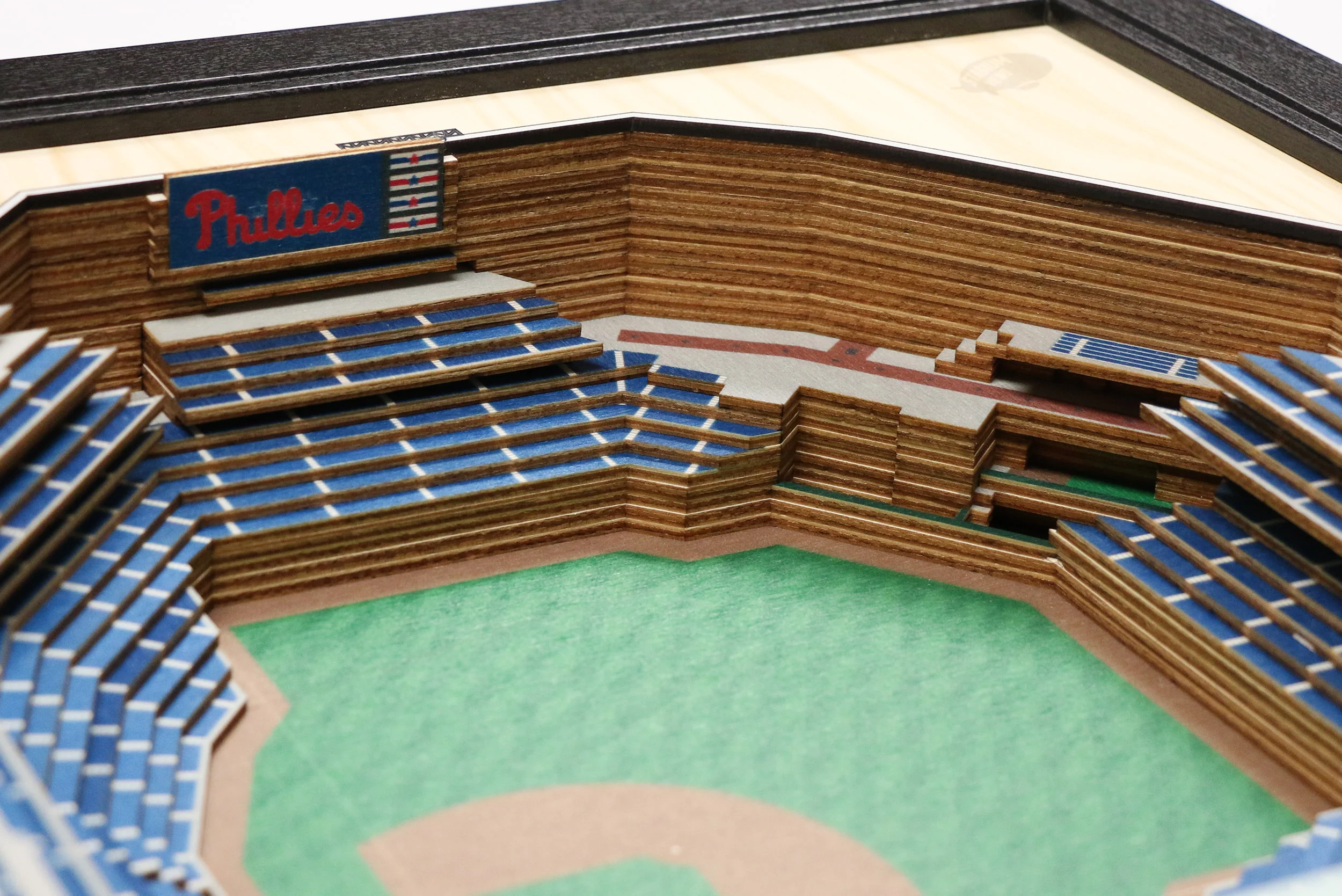Philadelphia Phillies Citizens Bank Park 3d Wood Stadium Replica