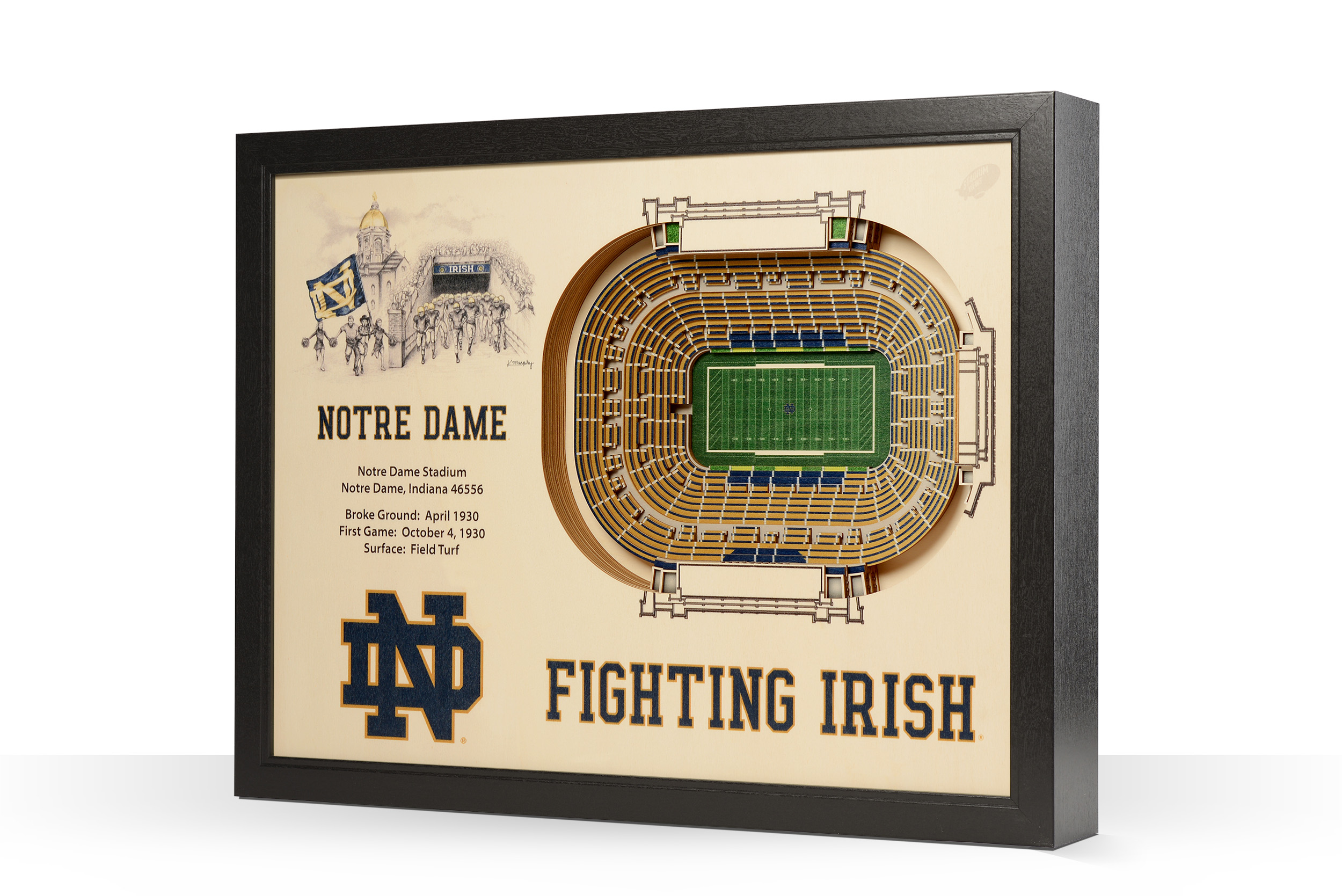 Notre Dame Football Virtual Seating Chart