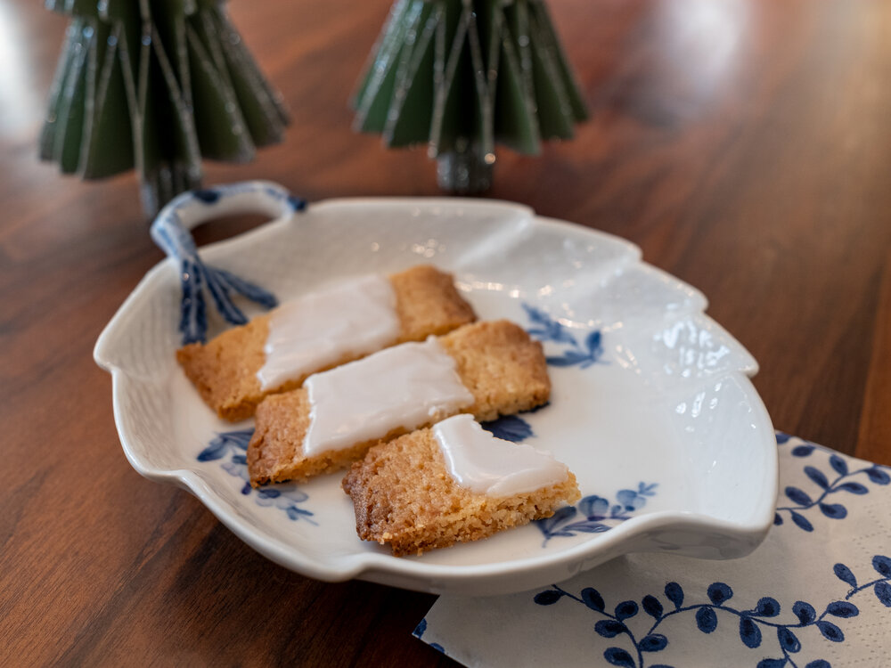 Fedtebrød - Danish Coconut Shortbread.