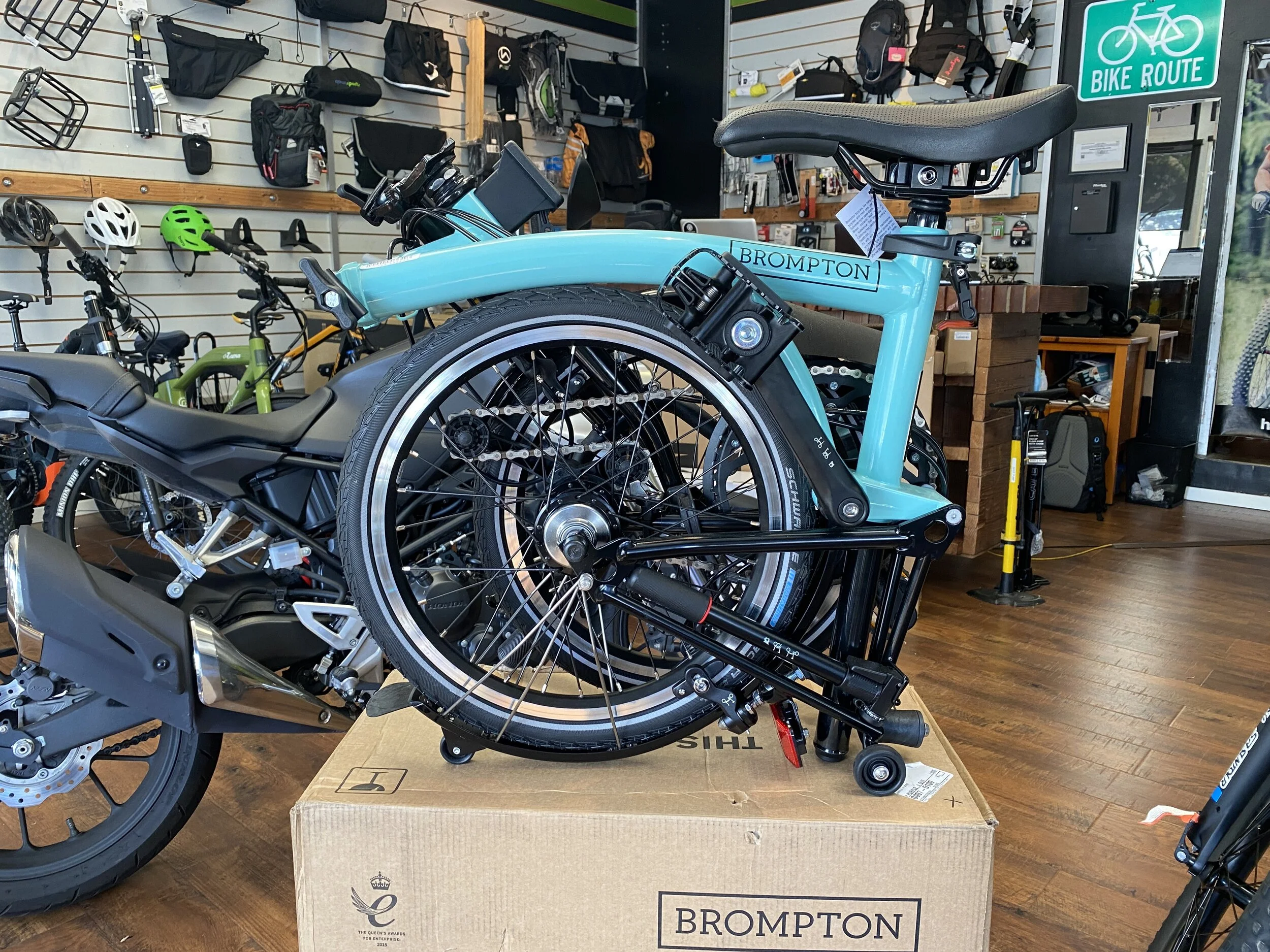 brompton turkish blue