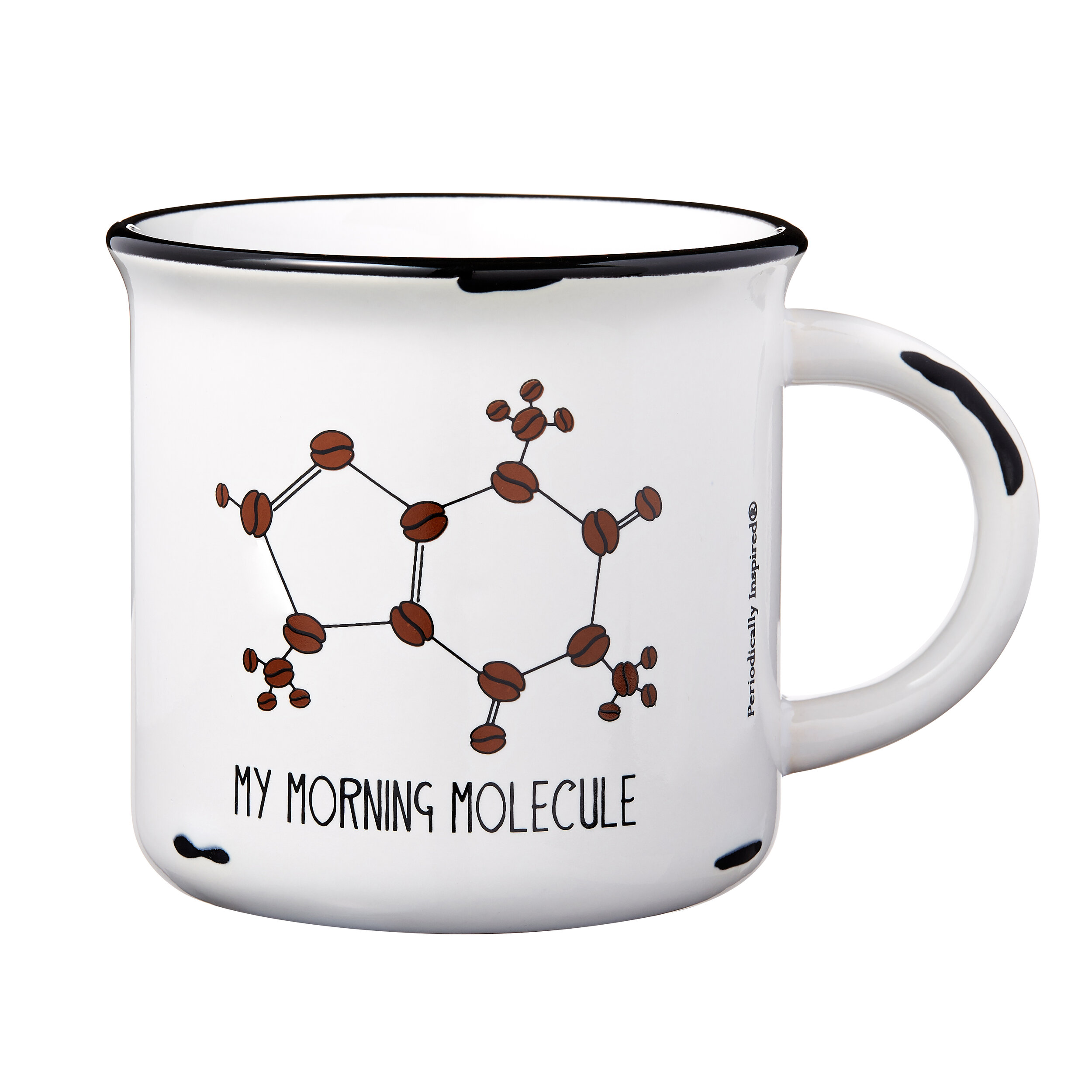 Caffeine Molecule Coffee Mug Tea Cup 