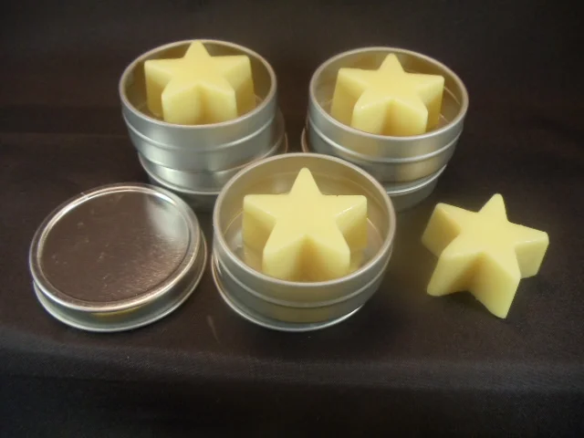 Star Lotion Bars W Round Tin For Special Occasions Wedding
