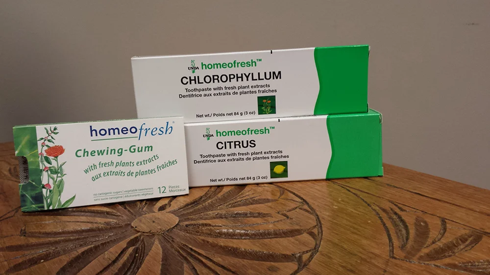 homeofresh toothpaste