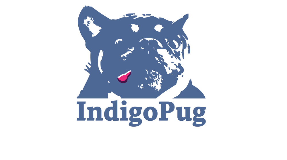 Indigo Pug ~ Logo Design and Branding