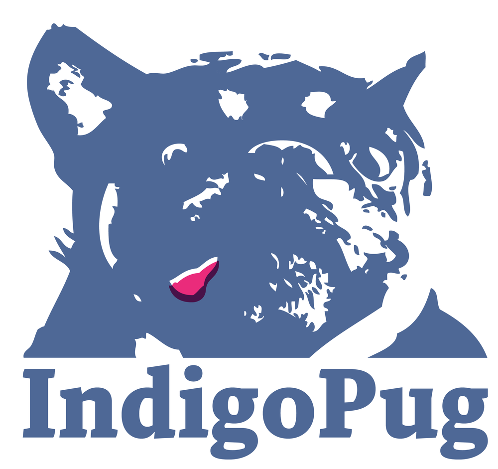 Indigo Pug ~ Logo Design and Branding