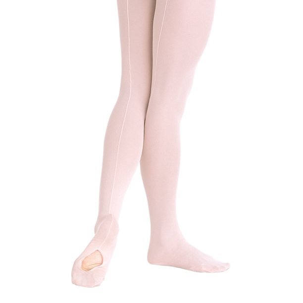 Convertible Seamed Tight - Ballet Pink — RADIANCE SCHOOL of BALLET
