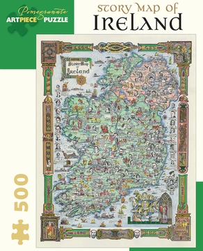 Story Map of Ireland- 500 Piece — WHISTLESTOP BOOKSHOP
