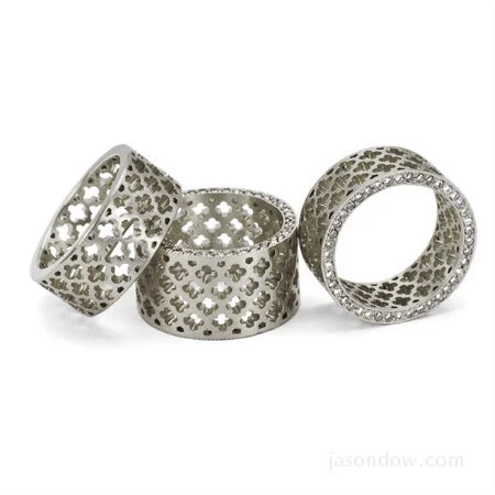 Jali Eternity Ring - 12mm — Jason Dow Jewelry