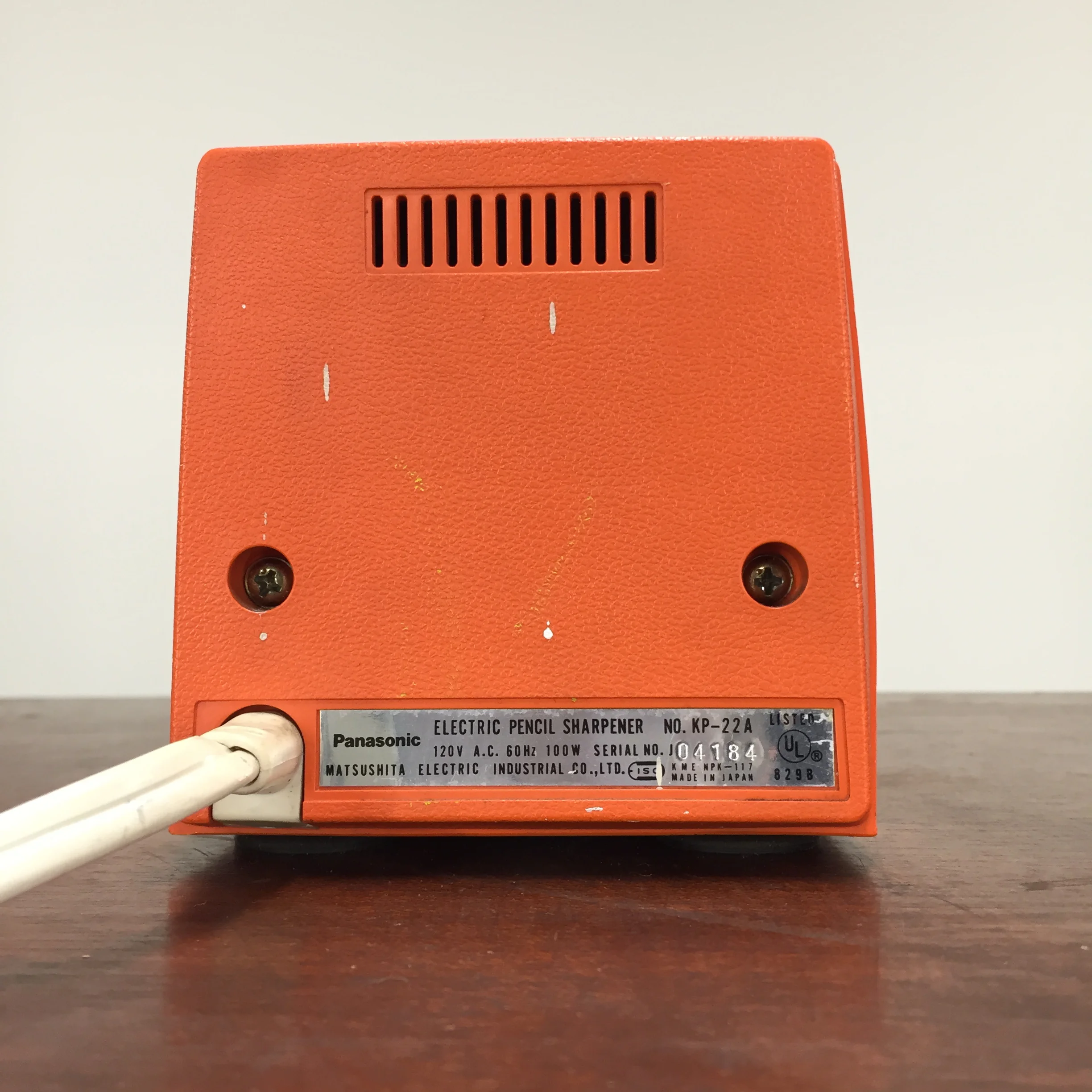 panasonic electric sharpener