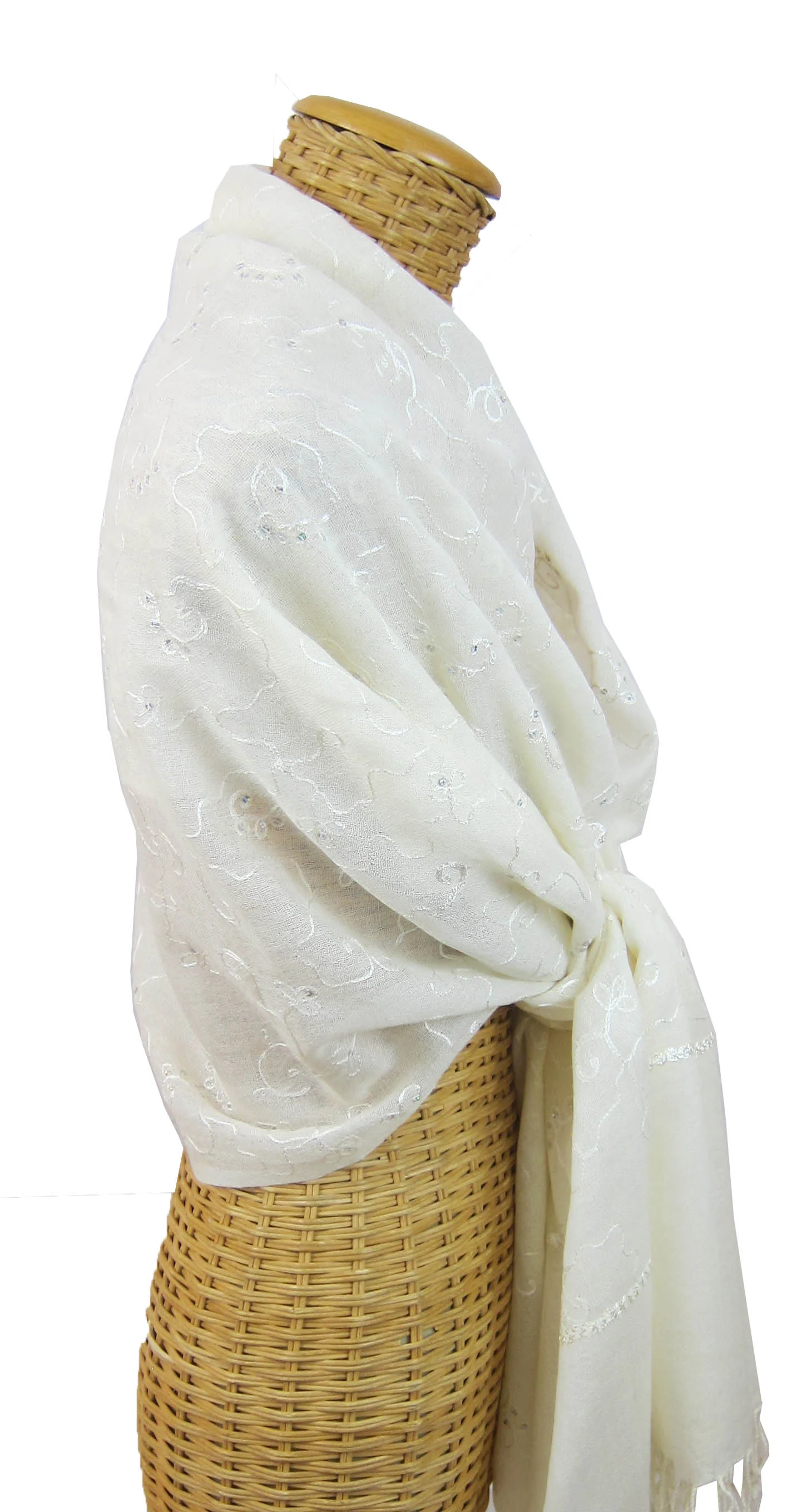 embroidered shawl
