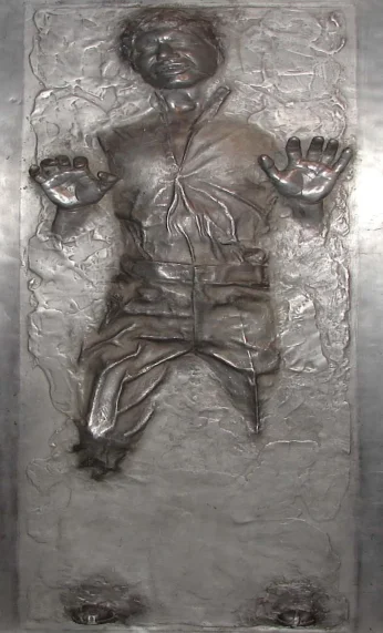 Han Solo In Carbonite Star Wars Refrigerator Wrap Rm Wraps