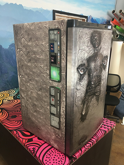 Han Solo Star Wars Mini Fridge Skin Rm Wraps