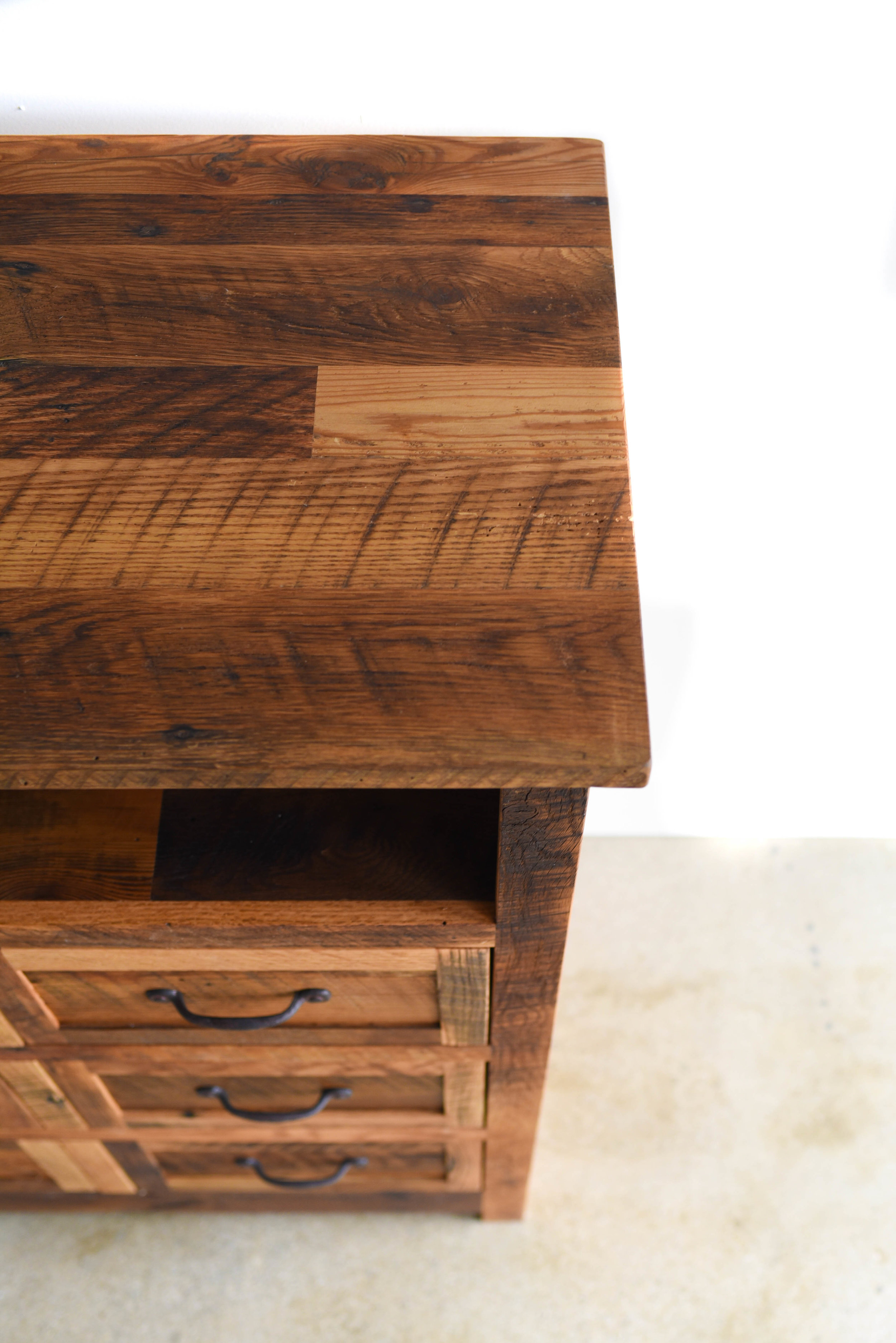 Small Reclaimed Wood Dresser 6 15 Drawers What We Make