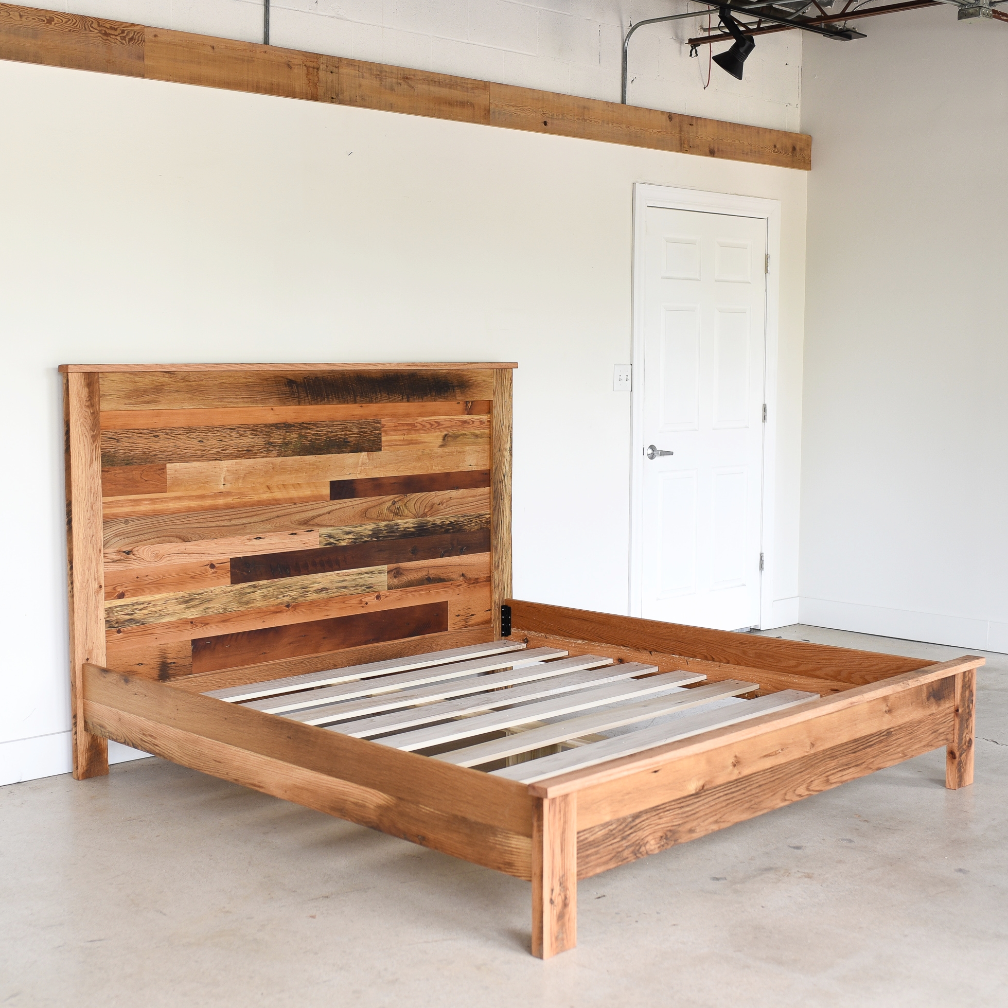 Rustic Reclaimed Wood Bed What We Make