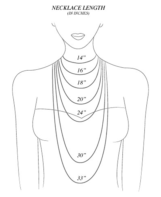 Necklace Chain Chart
