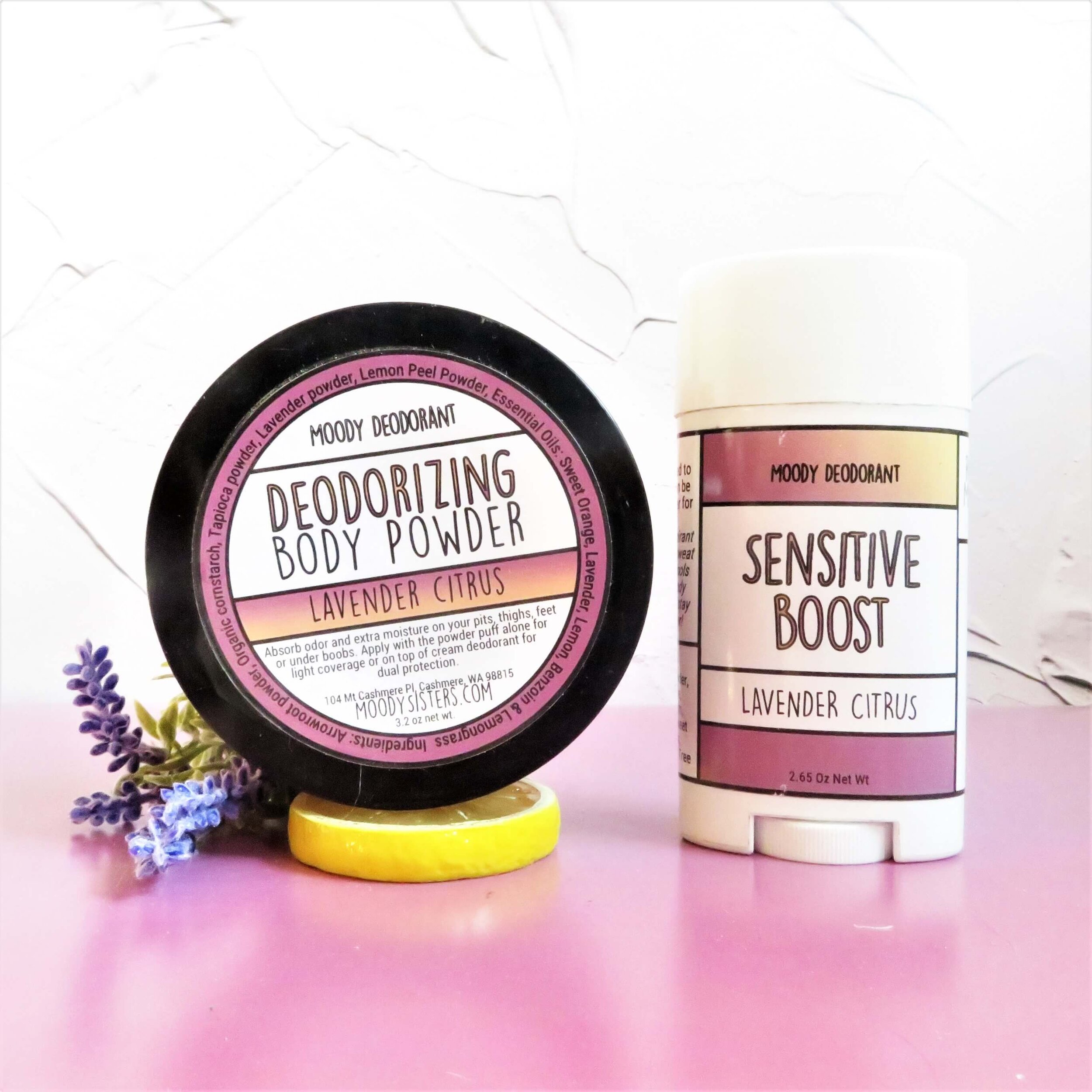 Sensitive Deodorant Bundle Moody Sisters Skincare