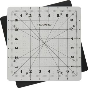 Fiskars Rotating Cutting Mat Self Healing 8in X 8in Rocking