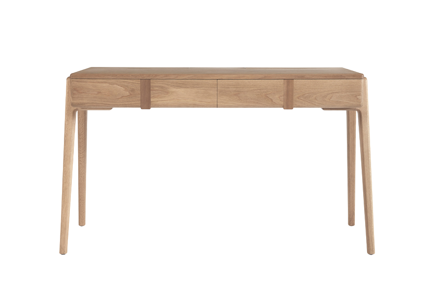 Cornholme Mid Century Multi Functional Home Office Desk Oak