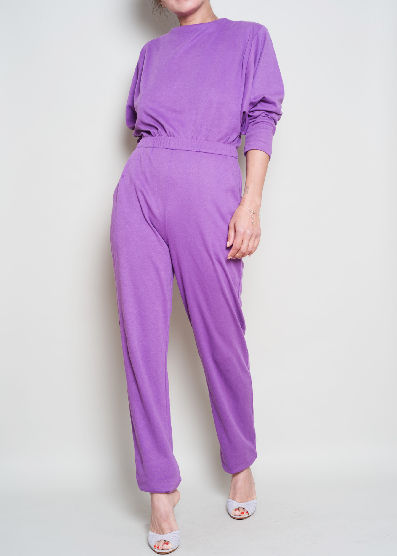 cotton lounge jumpsuit
