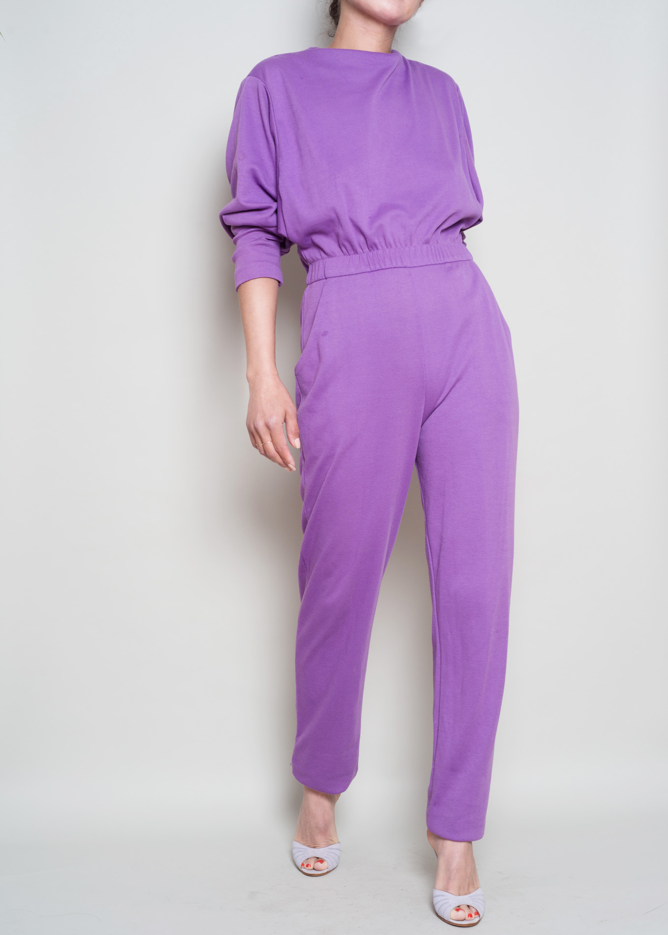 cotton lounge jumpsuit